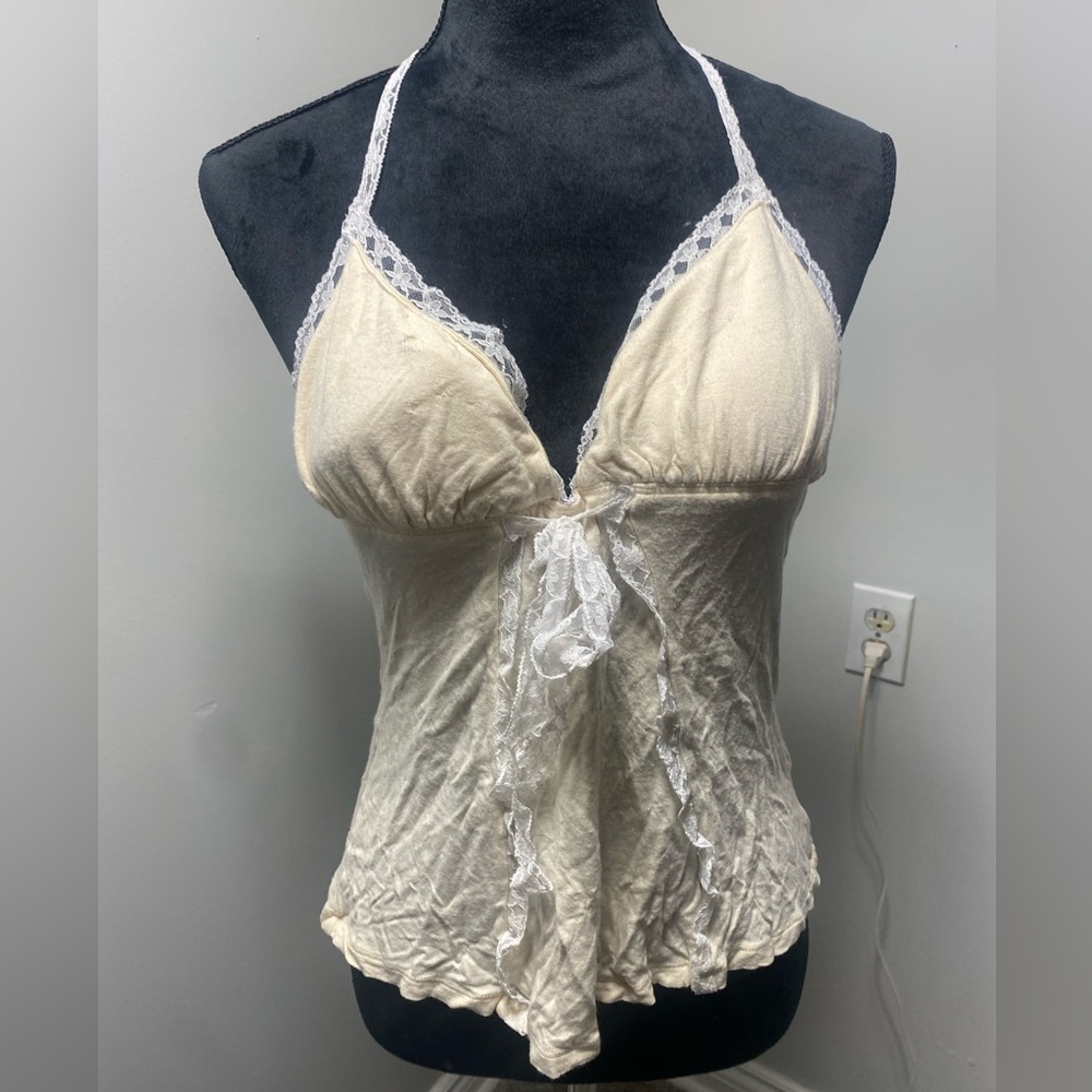 Size large lace tank top